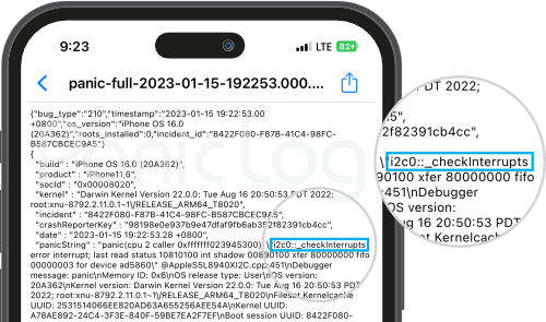 Panic Full - Panic Log